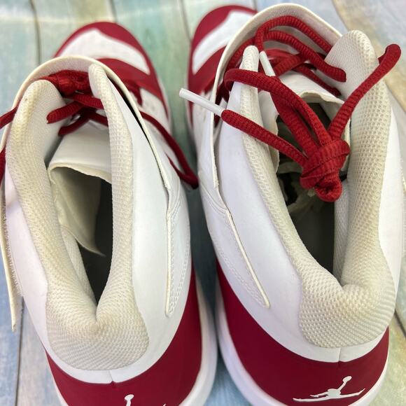 Nike Jordan Force Savage Turf Mid Oklahoma Player Cleats Mens Size 18 Football - Picture 11 of 13